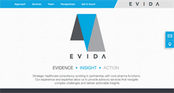 Desktop Screenshot of evida.biz